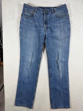 Bills Khakis 35W 31L Made in USA Relaxed Fit Men’s Jeans in Medium Blue